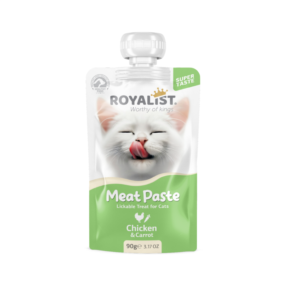 ROYALIST MEAT PASTE CAT CHİCKEN & CARROT 90 GR