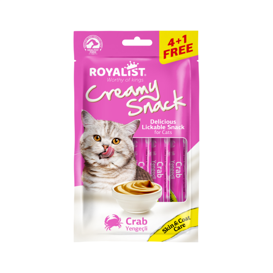 ROYALIST CREAMY SNACK - CRAB 75 GR