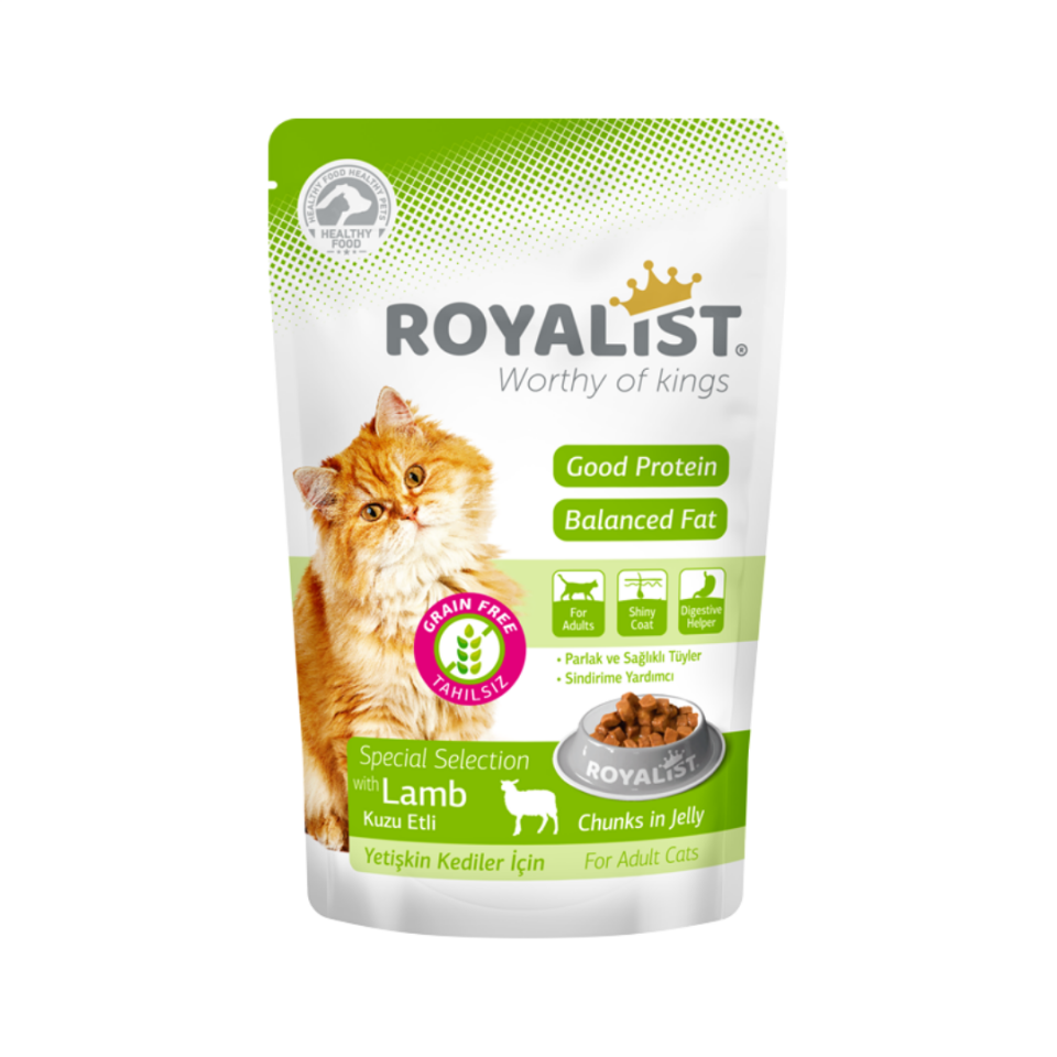 ROYALIST KUZULU KEDİ POUCH KONSERVE 85 GR