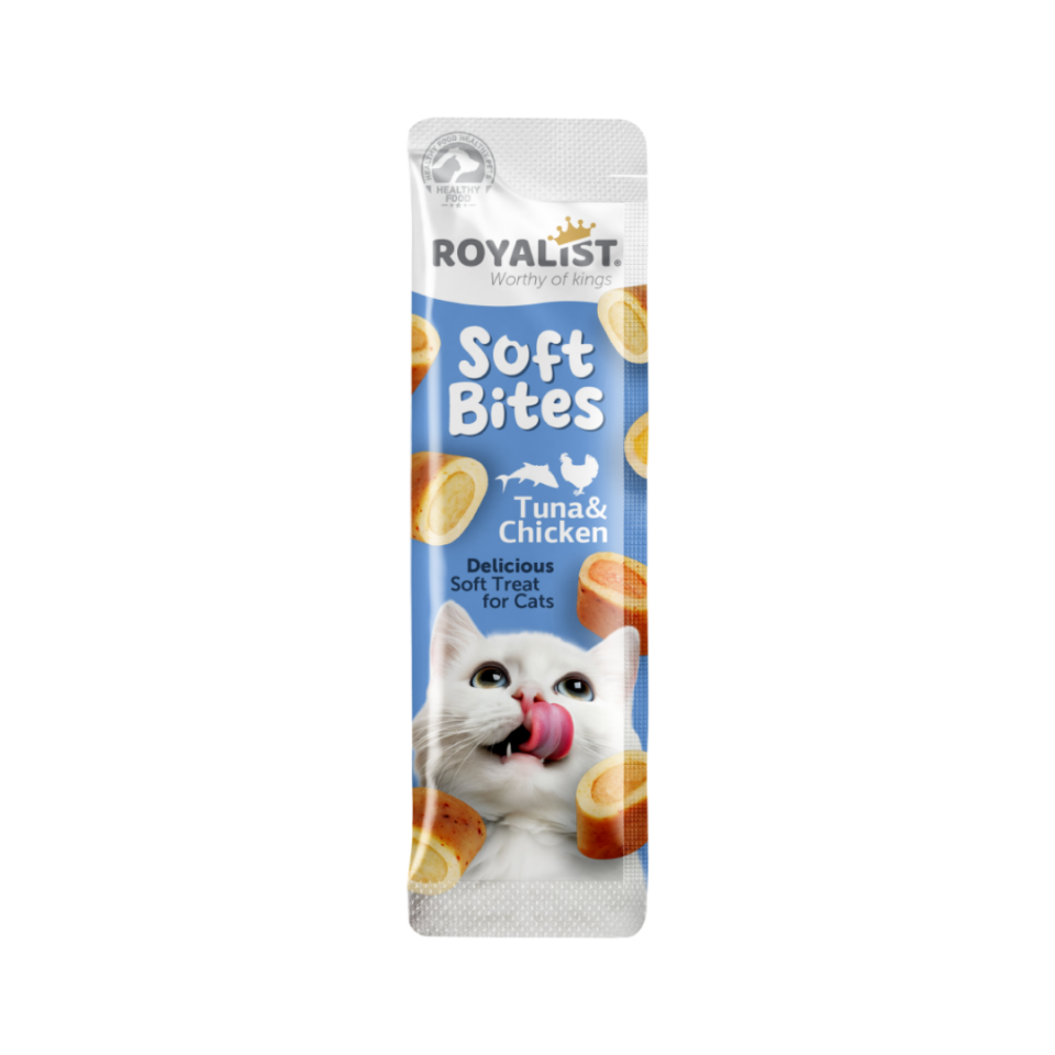 ROYALIST SOFT BİTES TUNA & CHİCKEN 10 GR