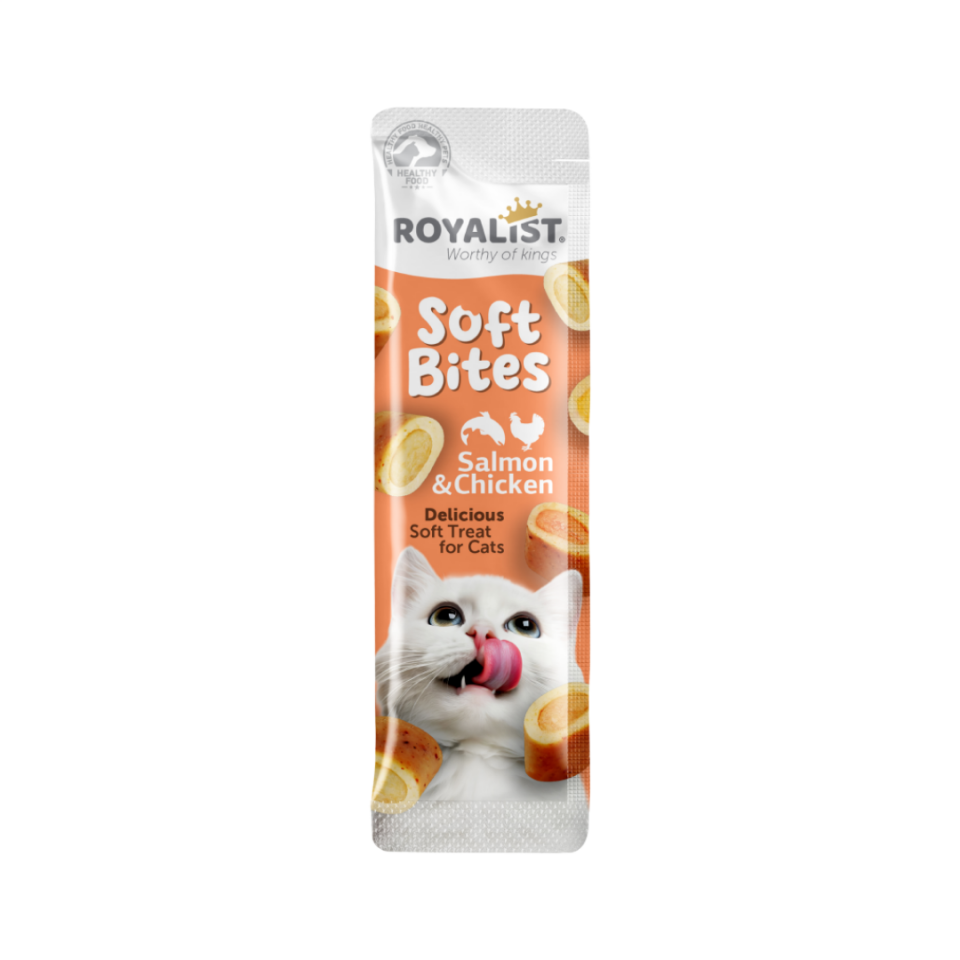 ROYALIST SOFT BİTES SALMON & CHİCKEN 10 GR