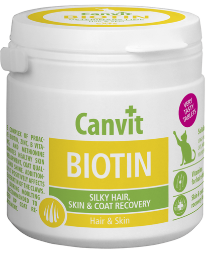 Canvit Biotin Skin and Coat Support Tablets For Cats 100 Gr.