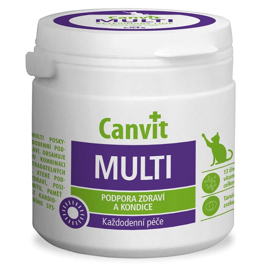 Canvit Multi Health and Condition Support Tablets For Cats 100 Gr.