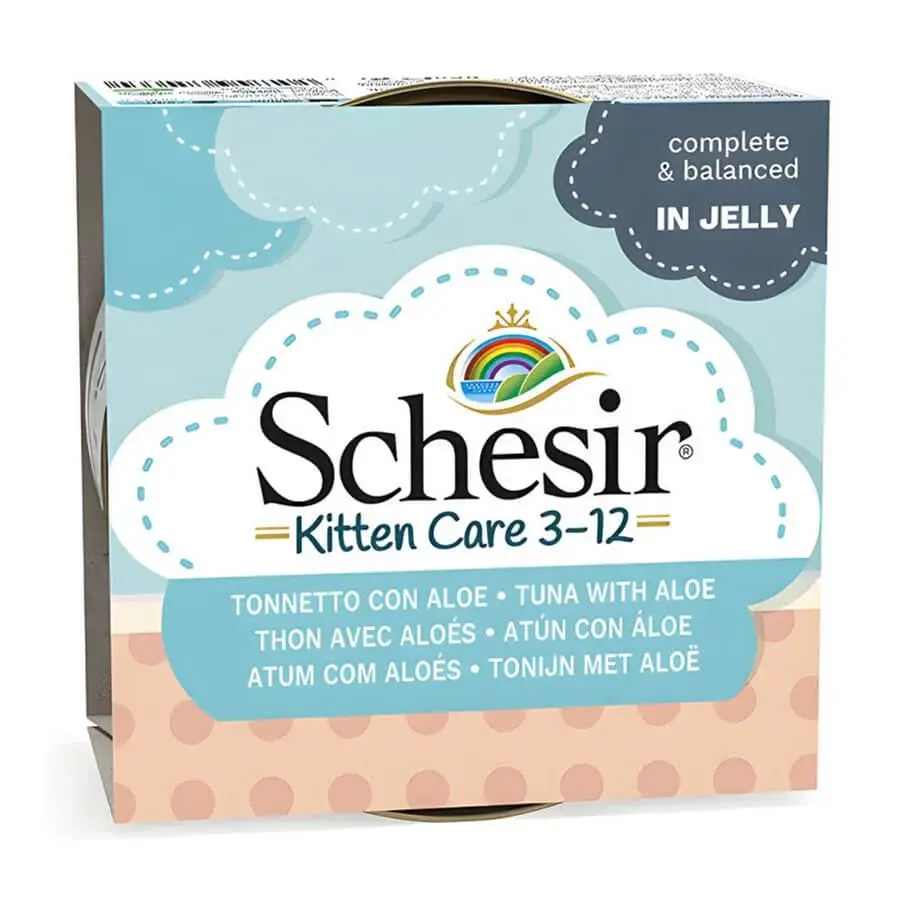 Schesir Ton Balıklı ve Aloeli Yavru Kedi Konservesi 85gr