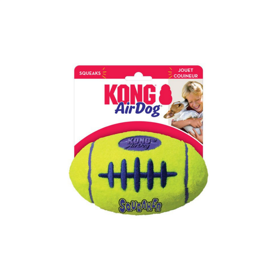 KONG AirDog Amerikan Futbol Topu Şeklinde Köpek Oyuncağı S