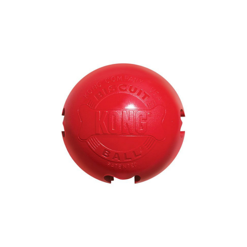 KONG Biscuit Ball Top Şeklinde Köpek Oyuncağı L