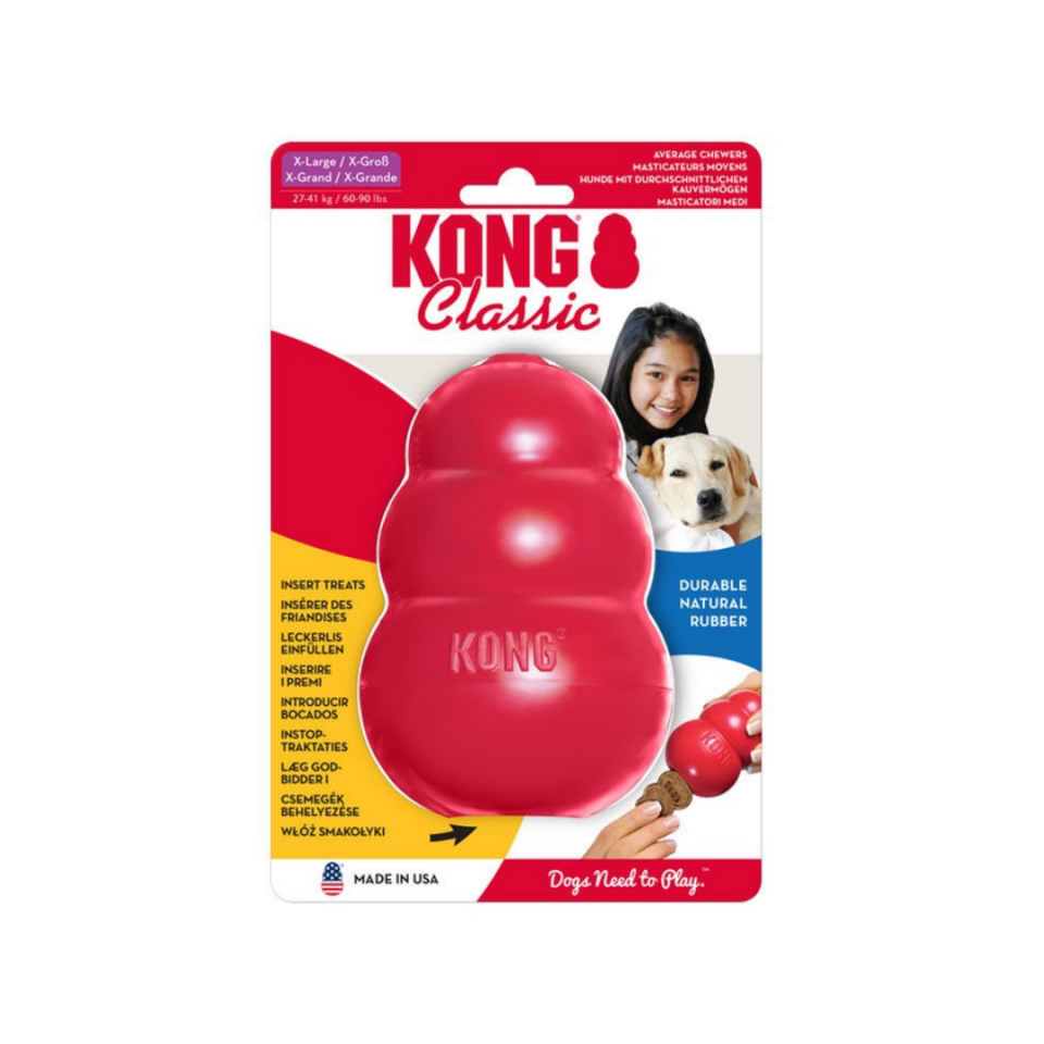 KONG Classic Köpekler için Çok Amaçlı Isırma Oyuncağı XL