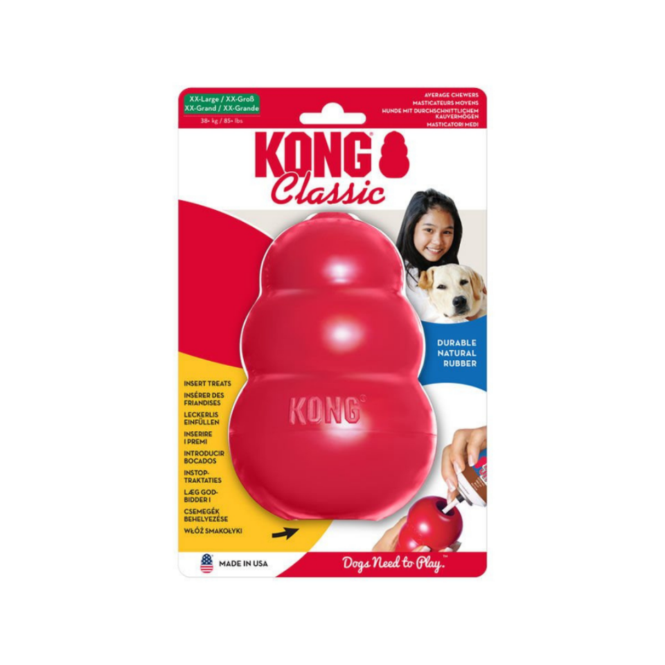 KONG Classic Köpekler için Çok Amaçlı Isırma Oyuncağı XXL