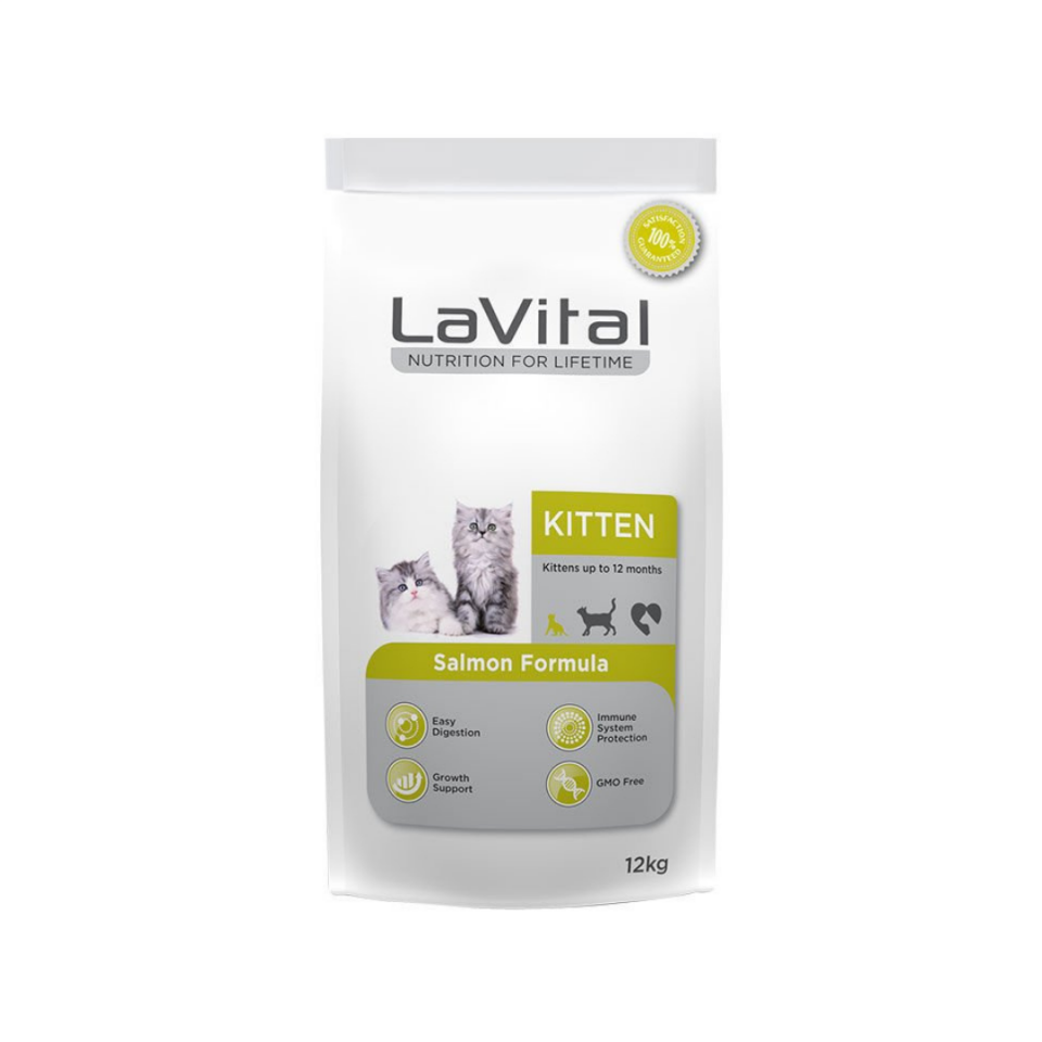 LaVital Somonlu Yavru Kedi Maması 12kg