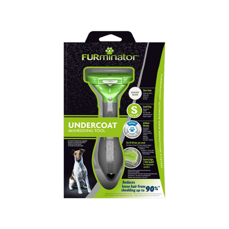 Furminator Köpek Tarağı – Kısa Tüylü Küçük Irk Köpekler için – S