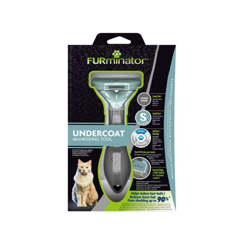 Furminator Kedi Tarağı – Uzun Tüylü Kediler için – S