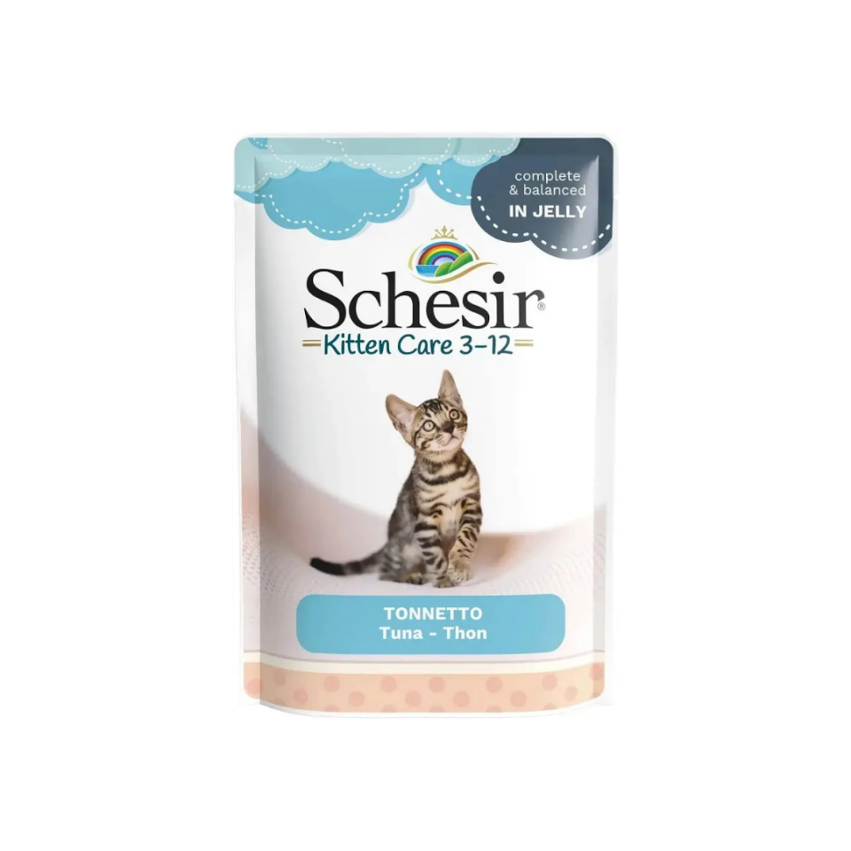 Schesir Ton Balıklı Yavru Kedi Pouch 85 Gr