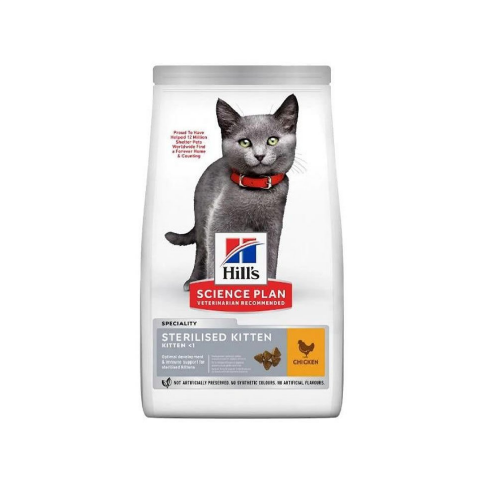 Hill’s SP Tavuklu Kısırlaştırılmış Yavru Kedi Maması 1.5KG