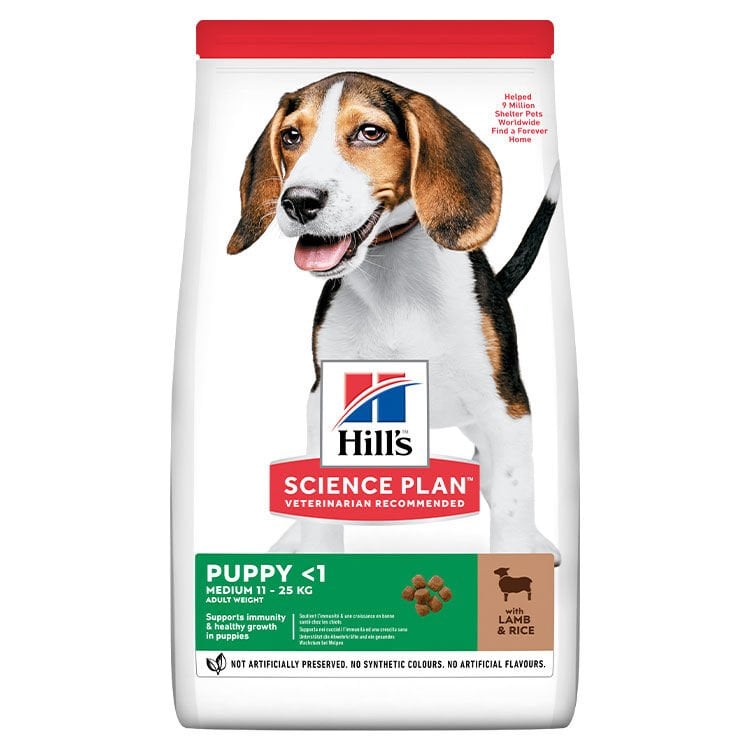 Hill’s SP Kuzulu ve Pirinçli Orta Irk Yavru Köpek Maması 2.5KG