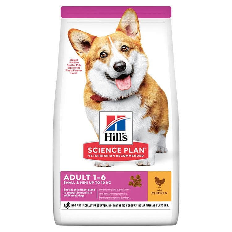 Hill’s SP Tavuklu Küçük ve Mini Irk Yetişkin Köpek Maması 3KG