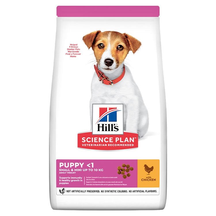 Hill’s SP Tavuklu Küçük ve Mini Irk Yavru Köpek Maması 3KG