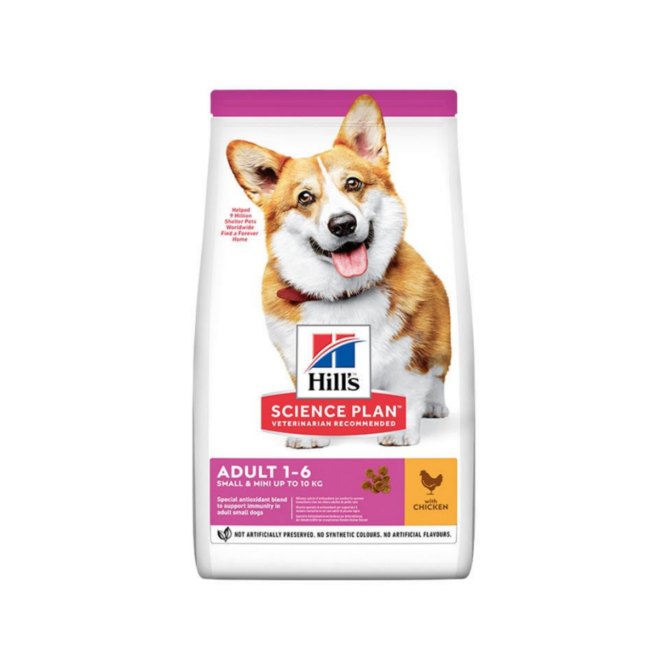 Hill’s SP Tavuklu Küçük ve Mini Irk Yetişkin Köpek Maması 1,5KG