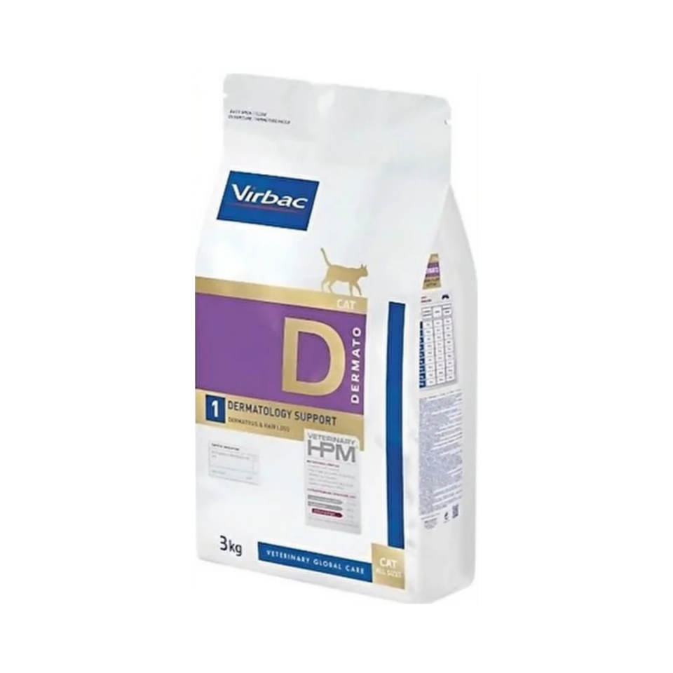 Virbac Cat Dermatology Support 3Kg