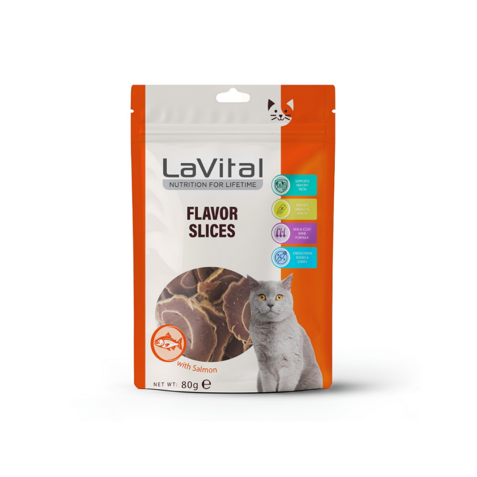 LaVital Kedi Ödül Maması Somonlu 80 gr