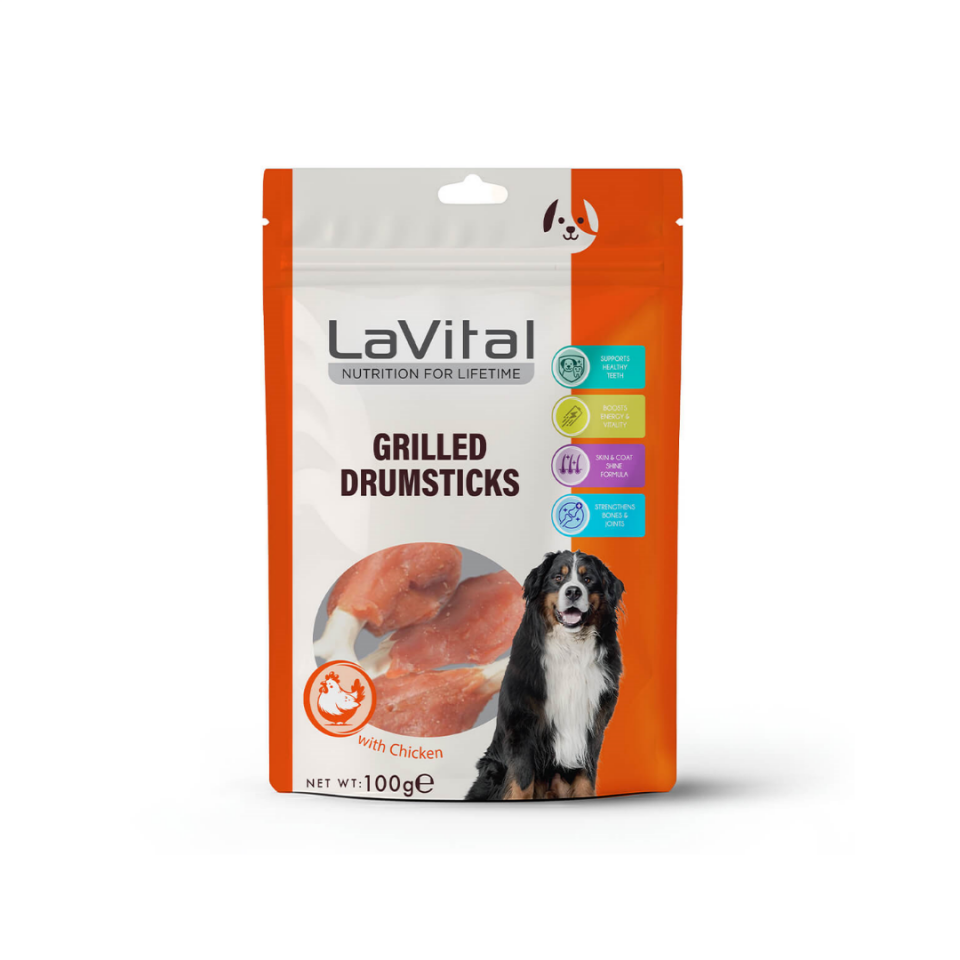 Lavital Tavuk Etli Baget Köpek Ödülü 100GR