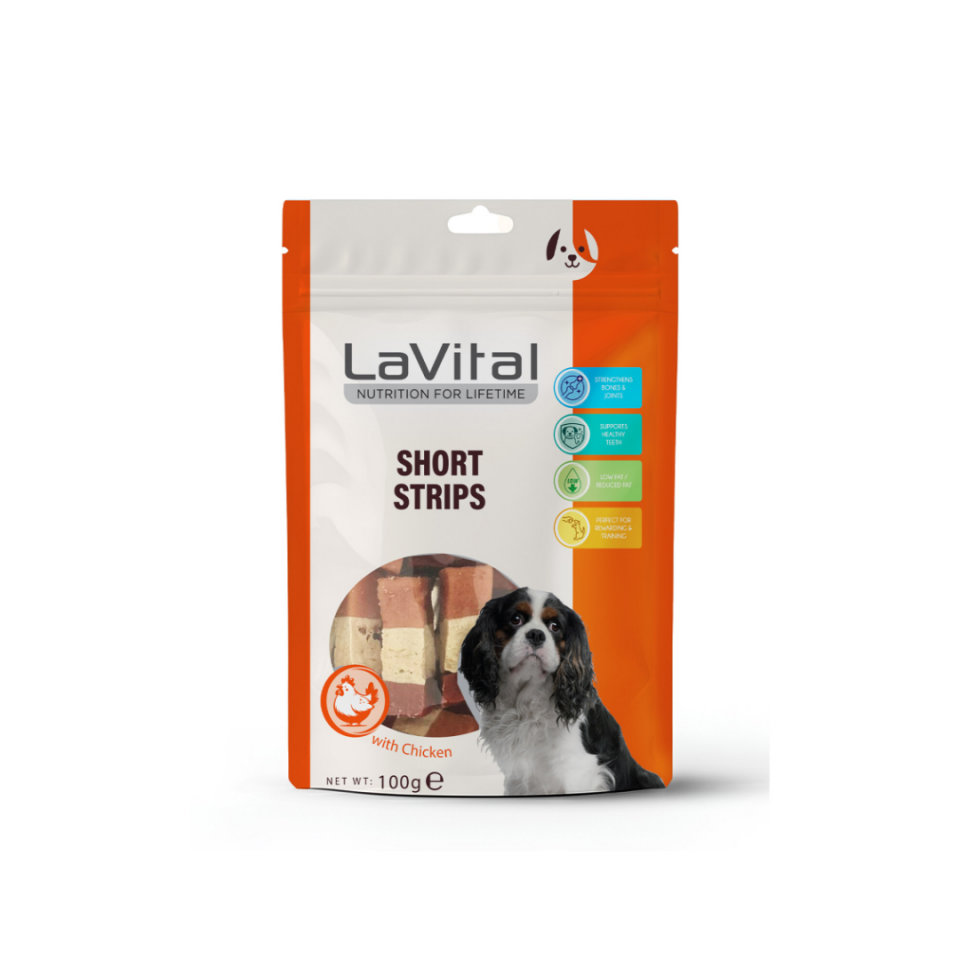 LaVital Tavuk Ördek ve Morina Balıklı Köpek Ödül Maması 100gr