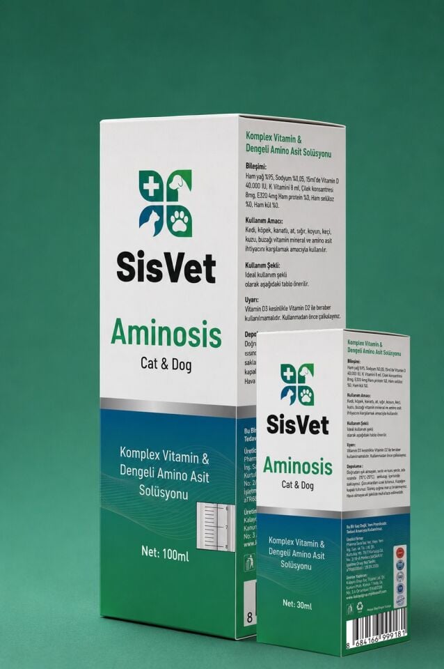 SisVet Aminosis Kedi Ve Köpek Vitamin