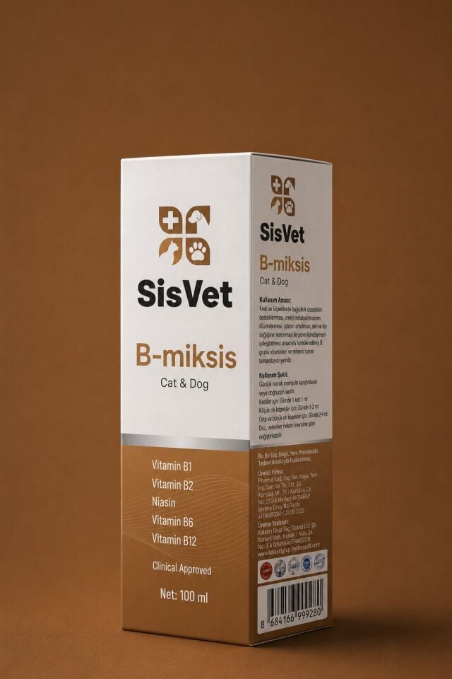 SisVet B-Miksis Kedi Ve Köpek Vitamin